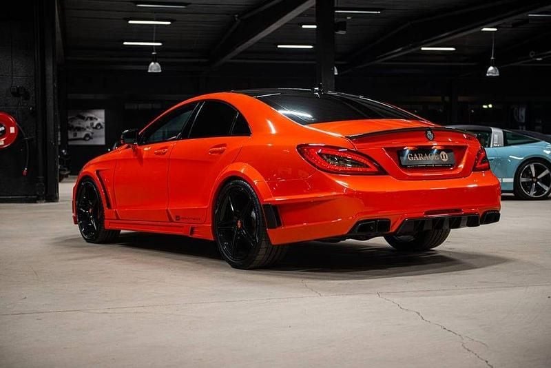 Begagnad Mercedes CLS63 AMG AMG 750 HK (551 kW) 2013 Orange Sportkupé
