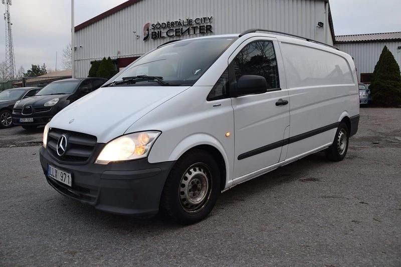 Vit Begagnad 2013 Mercedes Vito Van | 84 900 kr (Marknadspris) - Bild 1/4