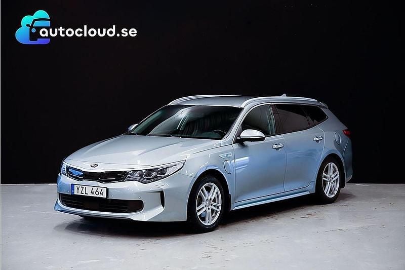 Grå Begagnad 2017 Kia Optima Kombi | 169 800 kr (Marknadspris) - Bild 1/4