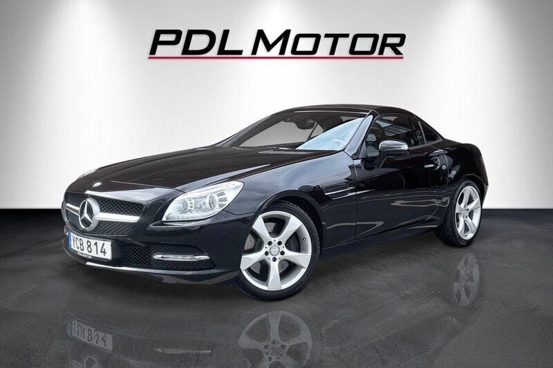 Svart Begagnad 2012 Mercedes SLK350 Cab | 279 900 kr (Marknadspris) - Bild 1/4