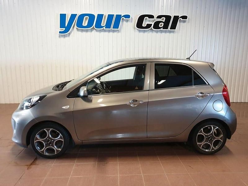 Brun Begagnad 2015 Kia Picanto Halvkombi | 79 000 kr (Lite dyr) - Bild 1/4