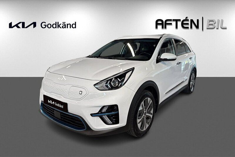 Vit (clear white) Begagnad 2022 Kia e-Niro 2 SUV | 289 800 kr (Marknadspris) - Bild 1/3