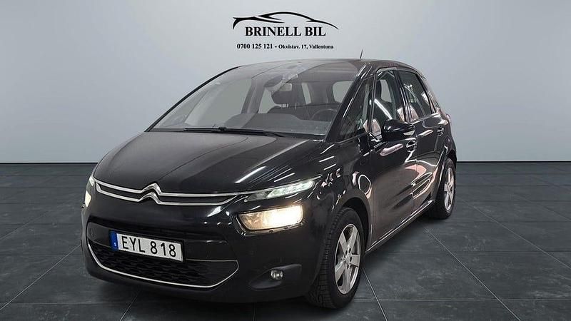Svart Begagnad 2015 Citroën C4 Picasso Minibuss | 69 000 kr (Marknadspris) - Bild 1/4