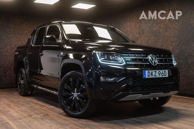 Svart Begagnad 2020 VW Amarok Aventura Pickup | 539 500 kr - Bild 1/4