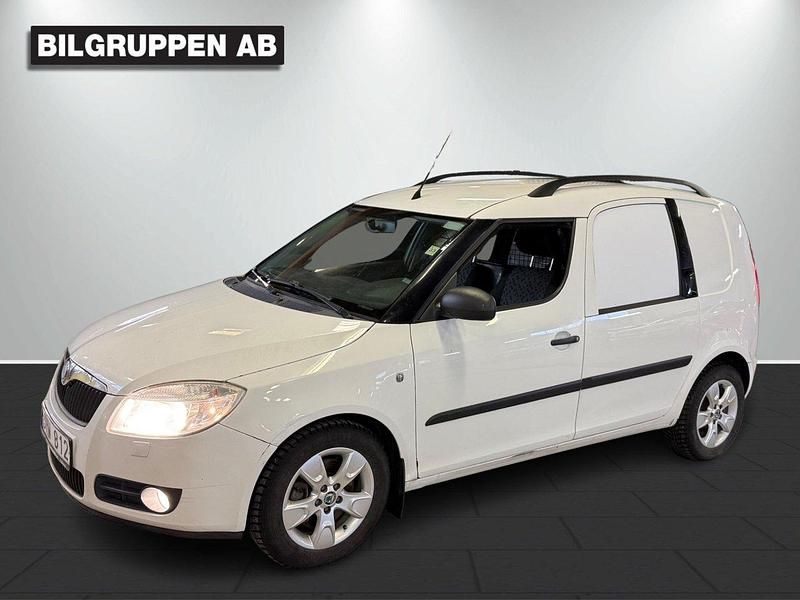 Vit Begagnad 2008 Skoda Roomster Van | 37 900 kr - Bild 1/4