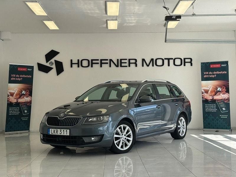 Grå Begagnad 2014 Skoda Octavia Business Line Kombi | 99 000 kr (Bra pris) - Bild 1/4