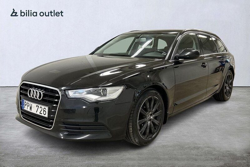Svart Begagnad 2012 Audi A6 Proline Kombi | 119 900 kr (Marknadspris) - Bild 1/4