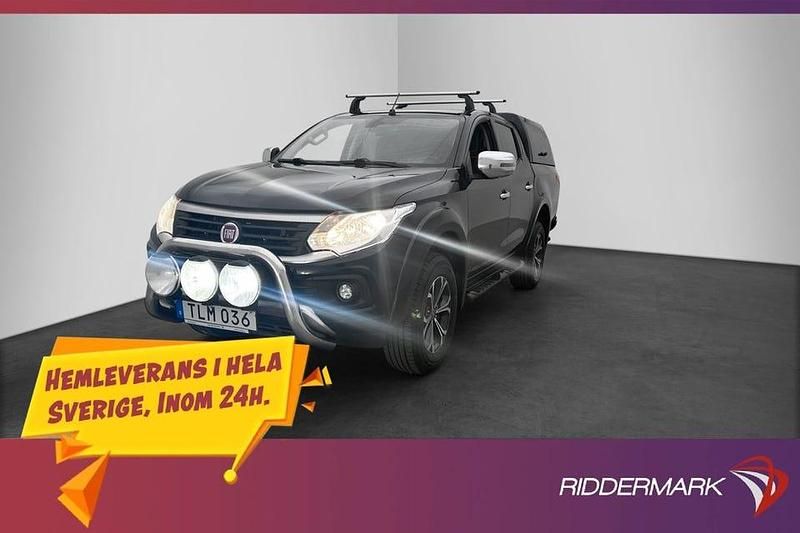 Svart Begagnad 2016 Fiat Fullback Pickup | 163 200 kr (Marknadspris) - Bild 1/3