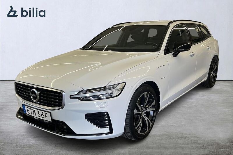 Vit Begagnad 2020 Volvo V60 R-Design Kombi | 299 000 kr (Bra pris) - Bild 1/3