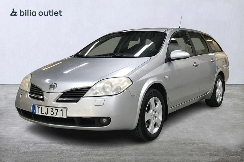 Silver Begagnad 2002 Nissan Primera Kombi | 9 900 kr - Bild 1/3