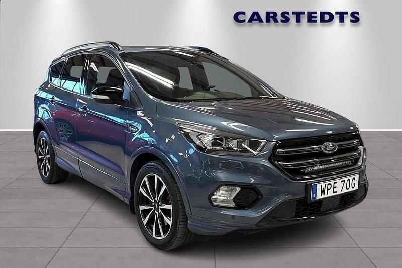 Blå Begagnad 2019 Ford Kuga ST-Line SUV | 189 900 kr (Dyr) - Bild 1/4
