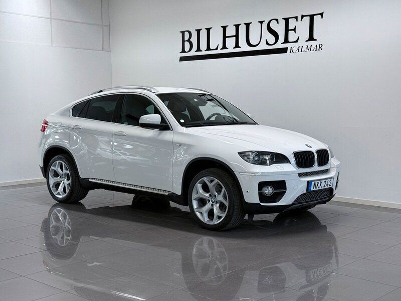Vit Begagnad 2010 BMW X6 Sport Line SUV | 159 900 kr (Marknadspris) - Bild 1/4