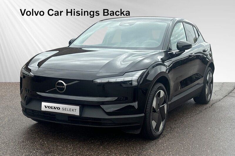 Svart Begagnad 2023 Volvo EX30 Single Motor Extended Range SUV | 372 900 kr (Bra pris) - Bild 1/2