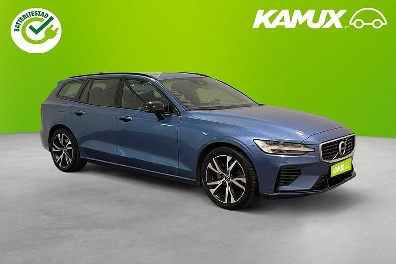 Blå Begagnad 2019 Volvo V60 R-Design Kombi | 324 800 kr (Lite dyr) - Bild 1/3