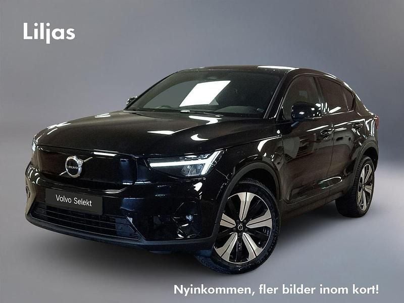 Svart Begagnad 2022 Volvo EC40 Plus SUV | 339 000 kr (Bra pris) - Bild 1/3