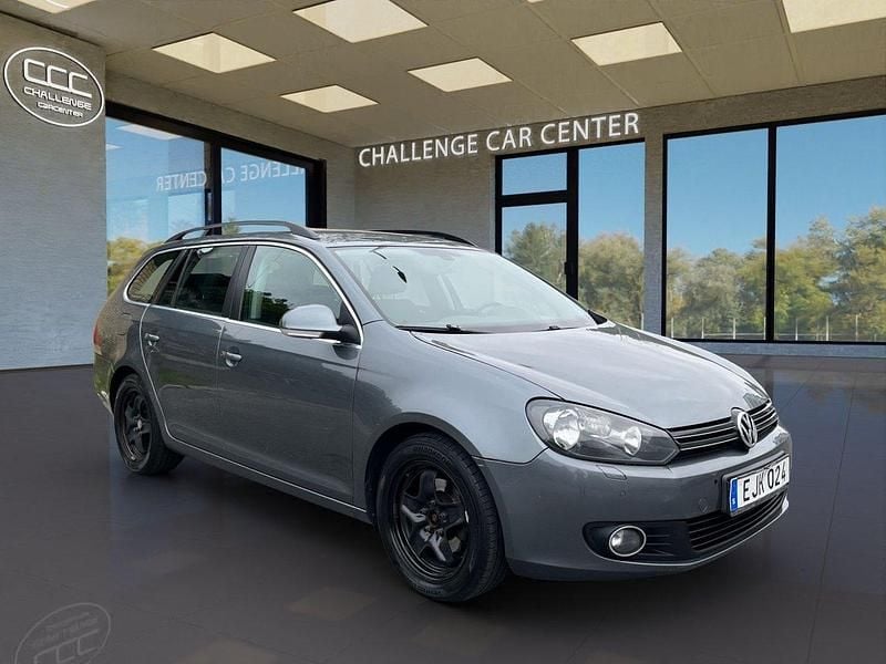 Mörkgrå Begagnad 2010 VW Golf VI Comfortline Kombi | 43 900 kr (Bra pris) - Bild 1/4