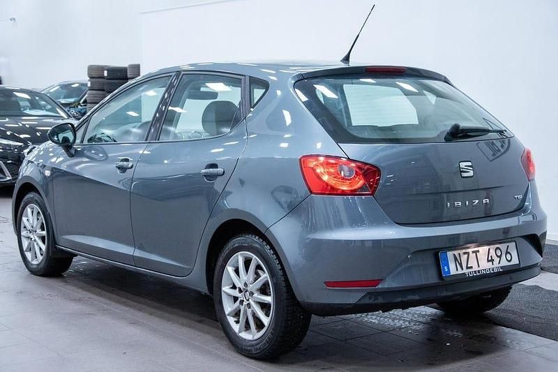Begagnad Seat Ibiza Style 110 HK (80 kW) 2016 Mörkgrå Halvkombi