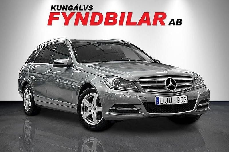 Silver Begagnad 2011 Mercedes C220 Avantgarde Kombi | 119 900 kr (Marknadspris) - Bild 1/4