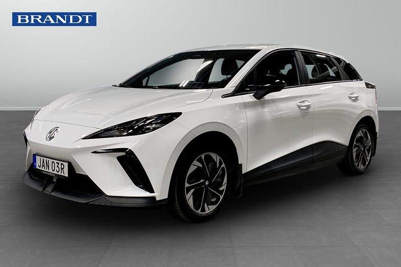 Begagnad MG MG4 EV 125 kW (171 HK) 2023 Vit Halvkombi