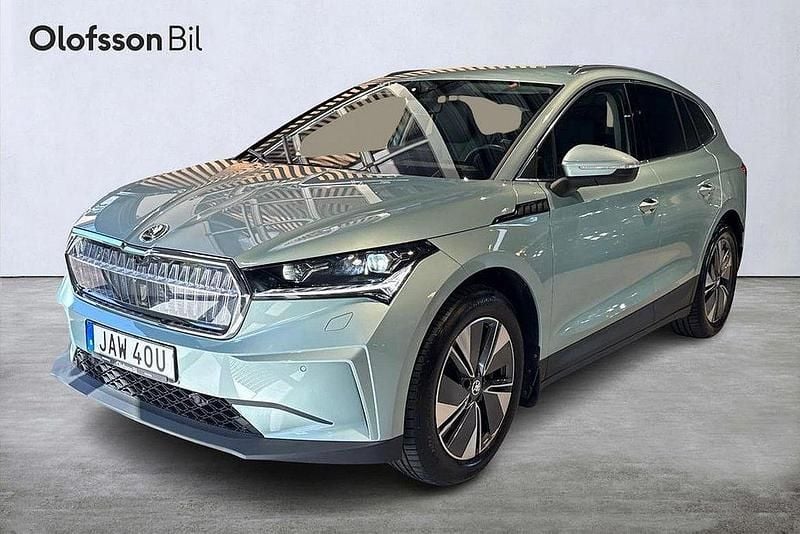 Silver Begagnad 2024 Skoda Enyaq iV SUV | 499 900 kr (Superpris) - Bild 1/4