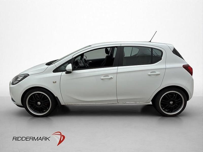 Begagnad Opel Corsa Enjoy 116 HK (85 kW) 2015 Vit Halvkombi