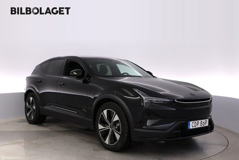 Svart Ny 2024 Polestar 3 Long Range Dual motor Sedan | 830 000 kr (Marknadspris) - Bild 1/4