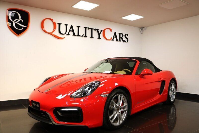 Röd Begagnad 2013 Porsche Boxster S Sport Cab | 579 000 kr - Bild 1/4