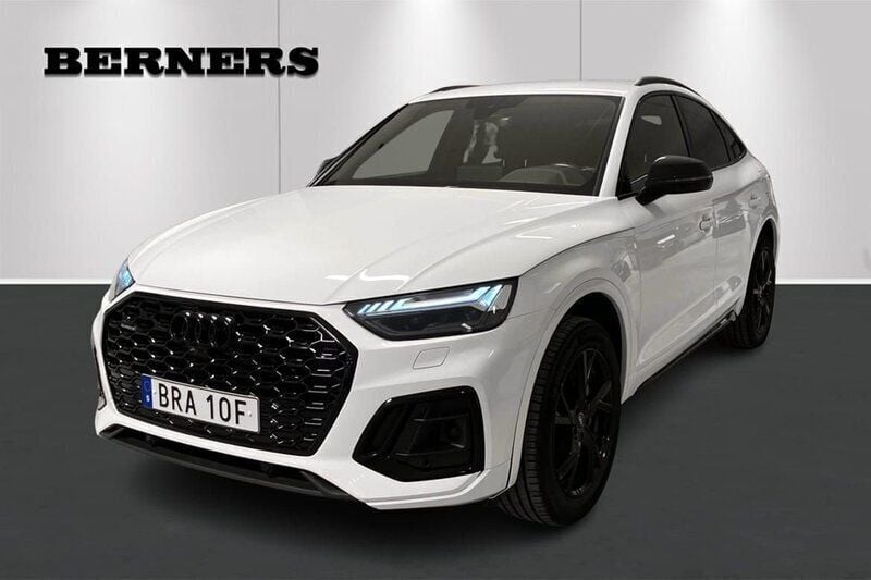 Vit Begagnad 2023 Audi Q5 Sportback S-Line SUV | 549 000 kr (Marknadspris) - Bild 1/4