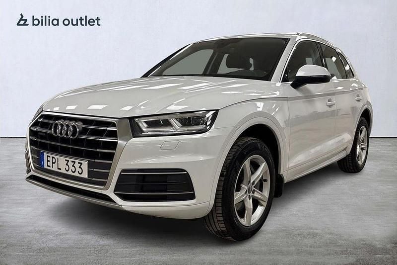 Vit Begagnad 2018 Audi Q5 SUV | 234 900 kr (Marknadspris) - Bild 1/4