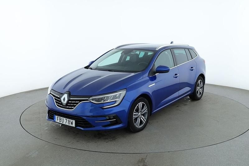 Blå Begagnad 2021 Renault Mégane GrandTour Intens Kombi | 175 000 kr (Bra pris) - Bild 1/3