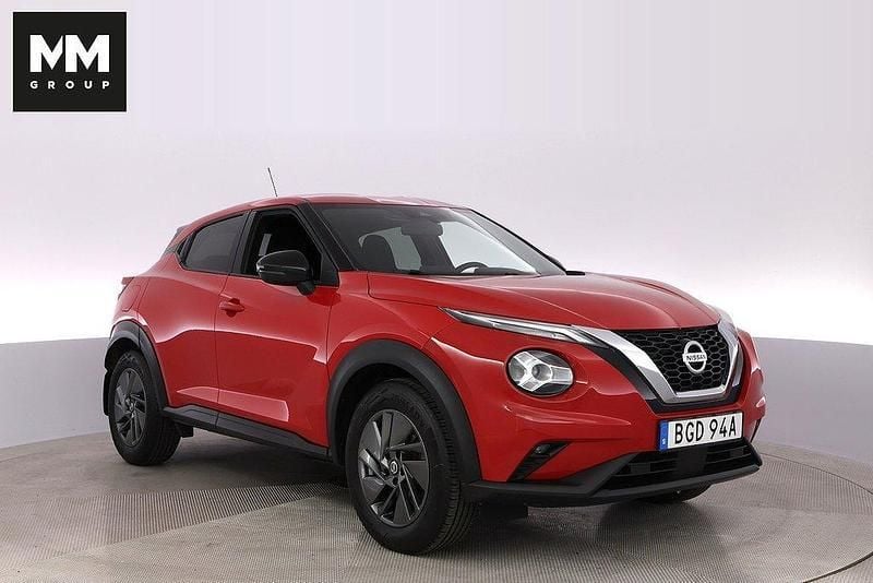 Röd Begagnad 2020 Nissan Juke Acenta SUV | 157 000 kr (Bra pris) - Bild 1/4