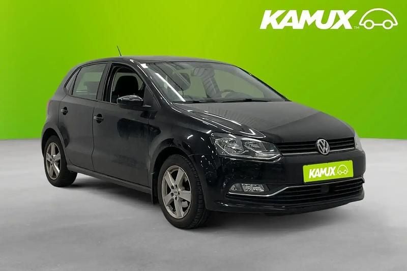 Begagnad VW Polo 90 HK (66 kW) 2017 Svart Halvkombi