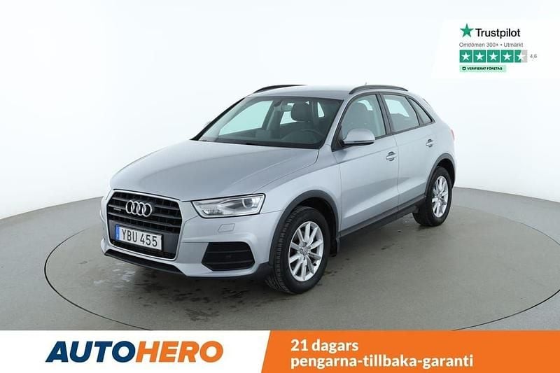 Silver Begagnad 2016 Audi Q3 SUV | 184 000 kr - Bild 1/4