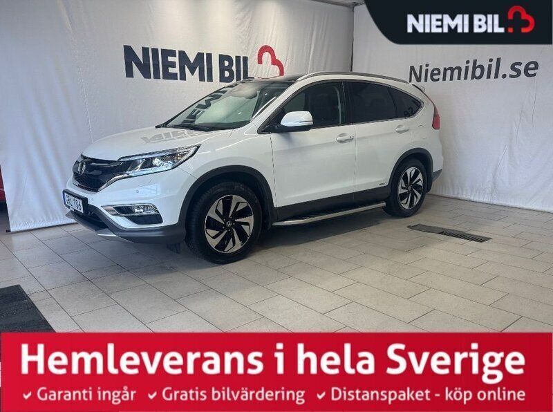 Vit Begagnad 2015 Honda CR-V Executive SUV | 219 900 kr (Dyr) - Bild 1/3