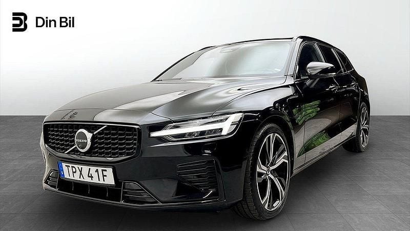 Svart Begagnad 2022 Volvo V60 R-Design Kombi | 419 900 kr (Lite dyr) - Bild 1/4