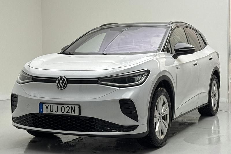 Begagnad VW ID.4 GTX 219 kW (299 HK) 2023 Vit SUV