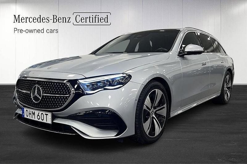 Begagnad Mercedes E300 AMG 204 HK (150 kW) 2024 Silver Kombi