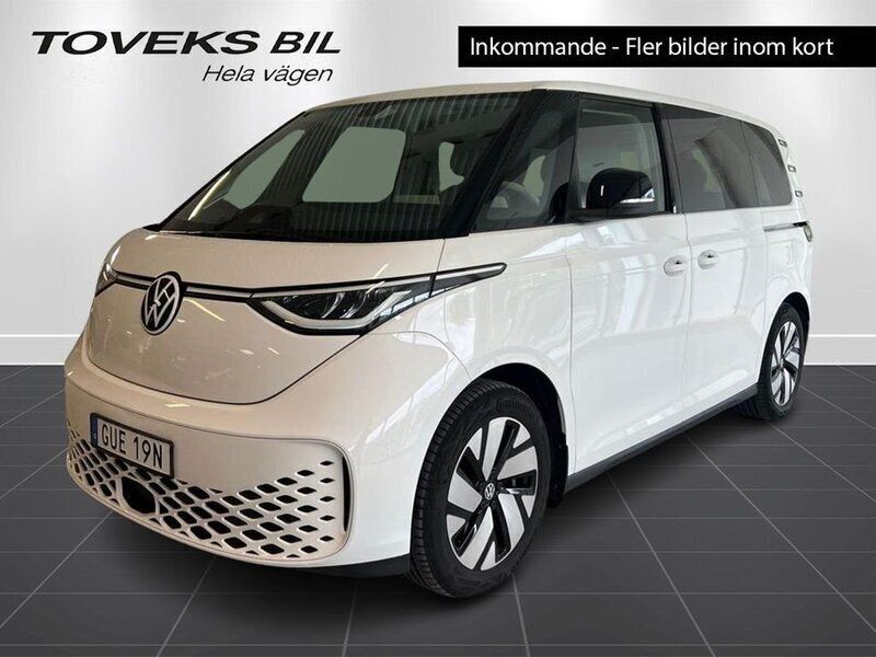 Vit (candyvit) Begagnad 2023 VW ID. Buzz Pro Van | 489 900 kr (Superpris) - Bild 1/4