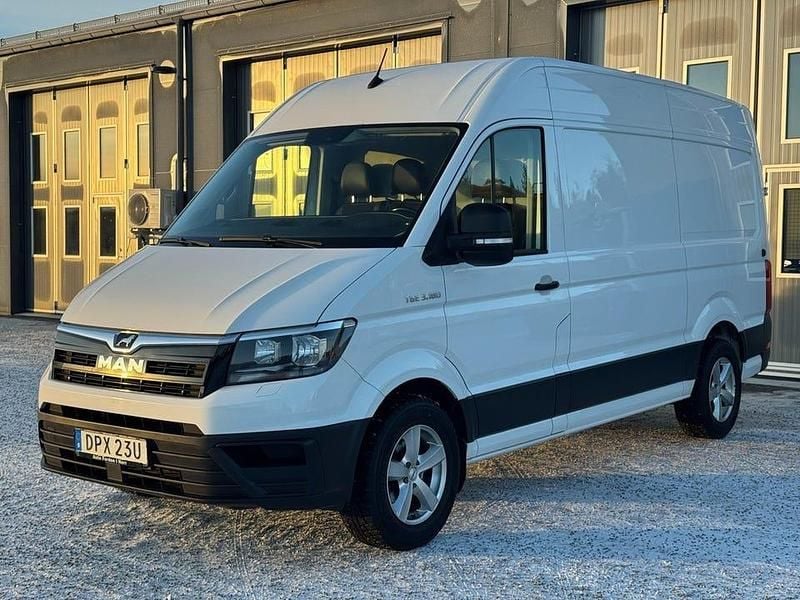 Vit Begagnad 2020 MAN TGE Van | 249 900 kr - Bild 1/4