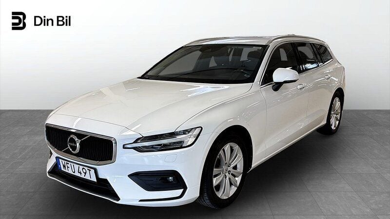 Vit Begagnad 2019 Volvo V60 Momentum Kombi | 224 900 kr (Bra pris) - Bild 1/4
