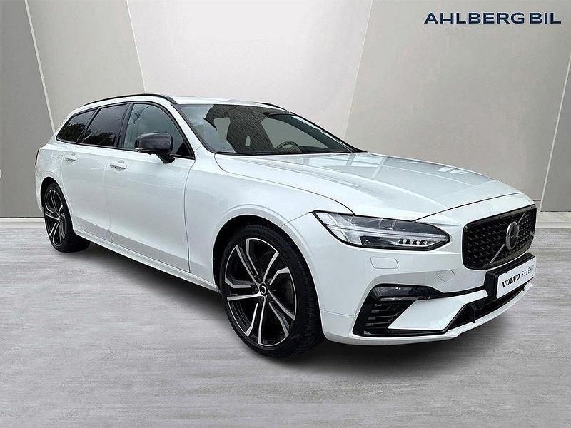 Vit Begagnad 2021 Volvo V90 R-Design Kombi | 419 500 kr (Marknadspris) - Bild 1/3