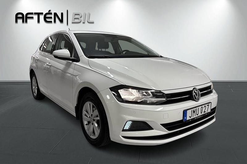 Begagnad VW Polo 95 HK (69 kW) 2018 Vit Halvkombi