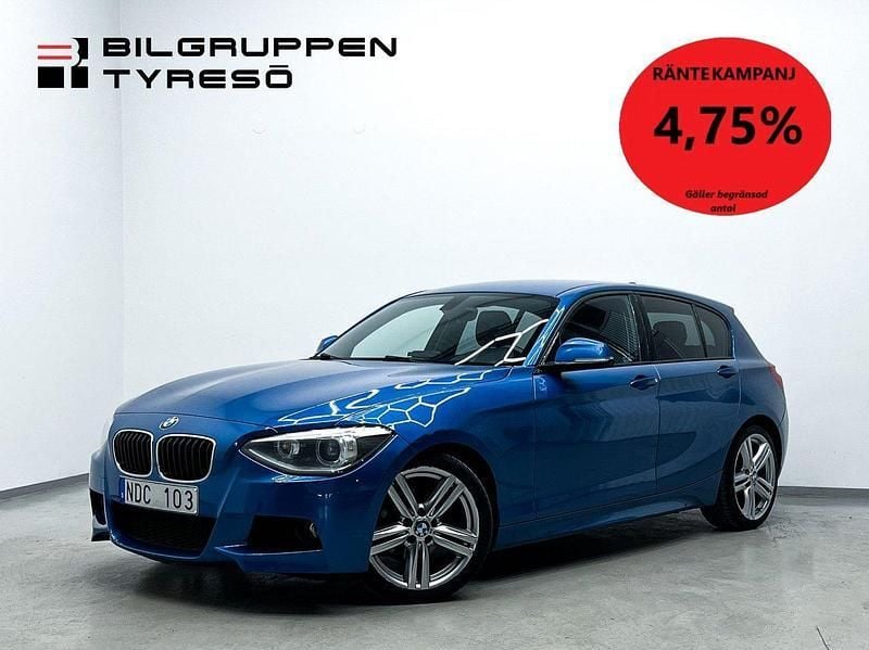Blå Begagnad 2013 BMW 120 M Sport Halvkombi | 139 900 kr (Marknadspris) - Bild 1/4