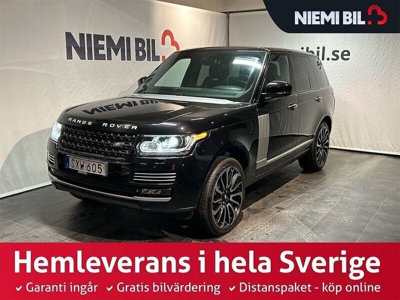 Svart Begagnad 2014 Land Rover Range Rover Autobiography SUV | 399 900 kr (Dyr) - Bild 1/3