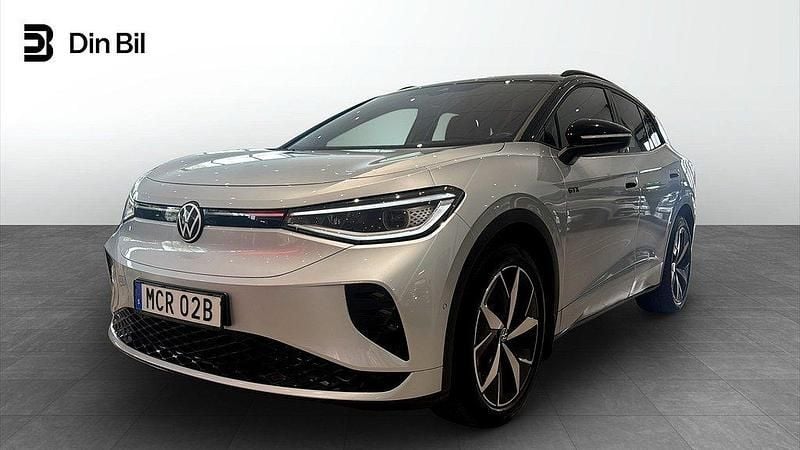 Silver (scale silver metallic) Begagnad 2023 VW ID.4 GTX SUV | 399 900 kr (Marknadspris) - Bild 1/4