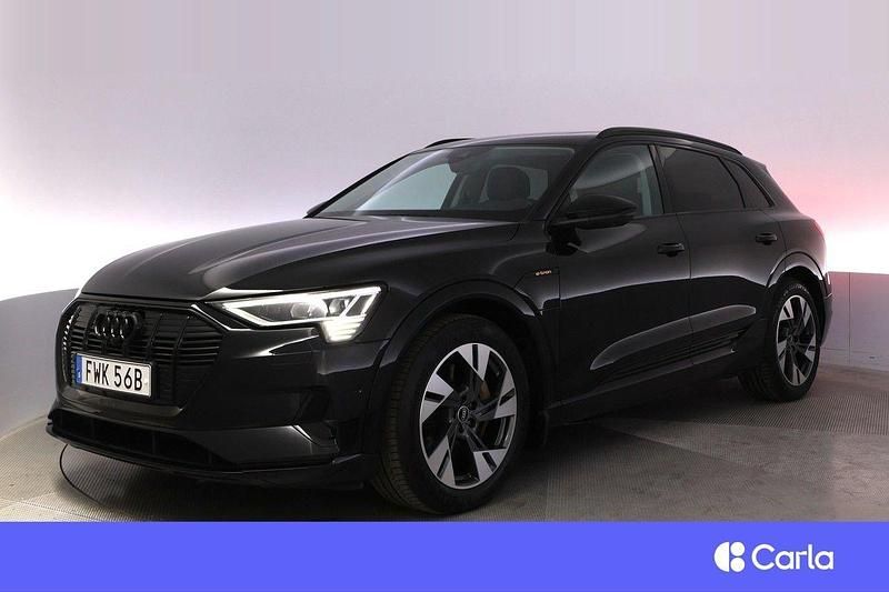 Svart Begagnad 2021 Audi e-tron Proline SUV | 368 900 kr (Lite dyr) - Bild 1/4