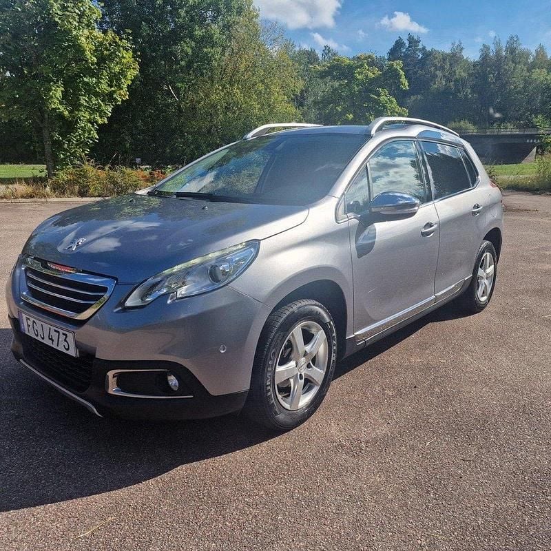 Grå Begagnad 2014 Peugeot 2008 SUV | 69 000 kr (Marknadspris) - Bild 1/4