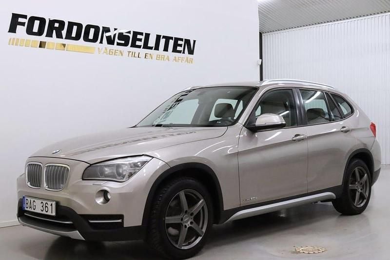 Begagnad BMW X1 xLine 184 HK (135 kW) 2013 Silver SUV