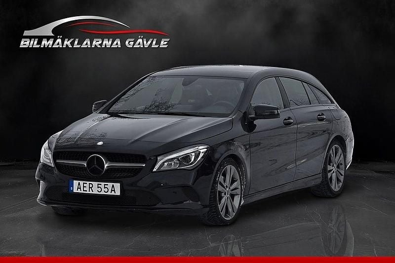 Blå Begagnad 2017 Mercedes CLA200 Shooting Brake Kombi | 159 999 kr (Bra pris) - Bild 1/4