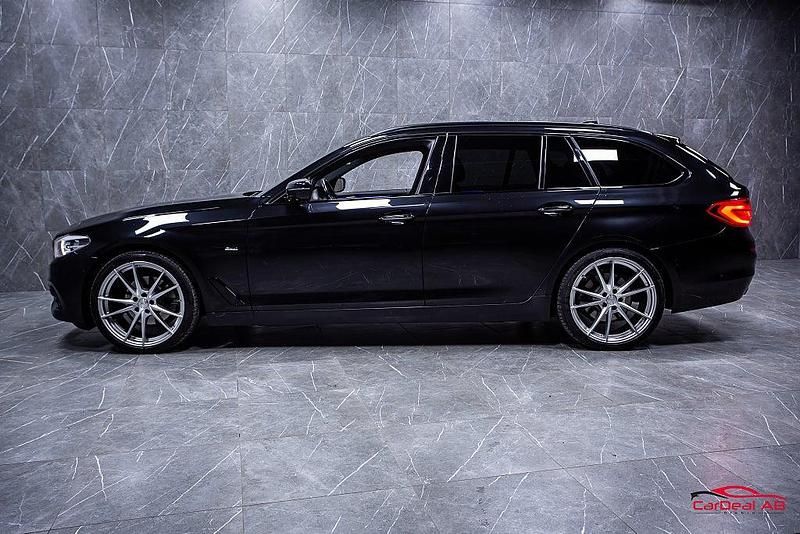 Begagnad BMW 520 Sport Line 190 HK (139 kW) 2017 Svart Kombi
